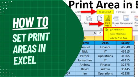 How to Center Print Area in Excel: A Comprehensive Guide to Aligning Your Data Perfectly