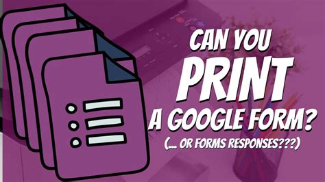 How to Print Google Form Responses: A Journey Through Digital Paper Trails