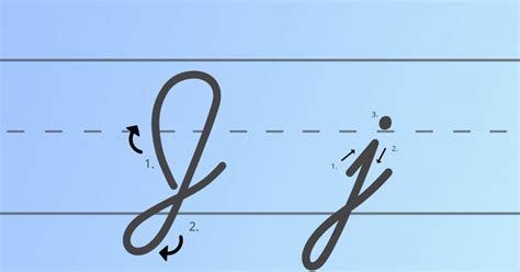 How to Write an Uppercase J in Cursive and Why It Might Remind You of a Swinging Pendulum